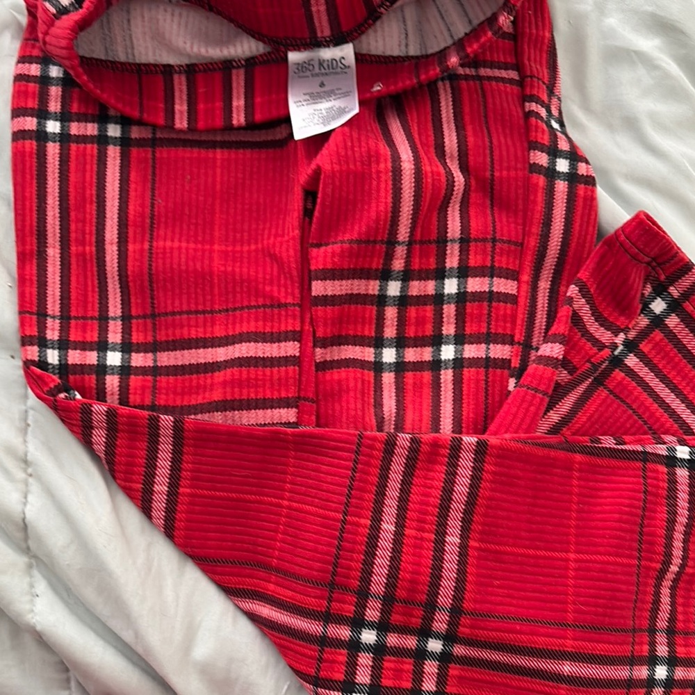 Red Plaid Bottoms